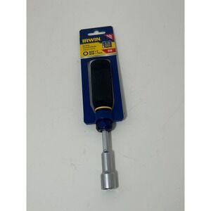 Irwin 9/16 x 3 Inch Nut Driver SAE 3-Zone Comfort Grip Hand Tool 1948711